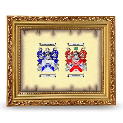 Anniversary Framed - Gold