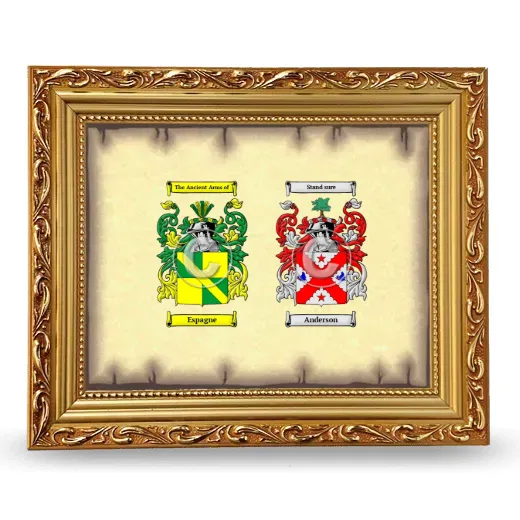 Anniversary Framed - Gold