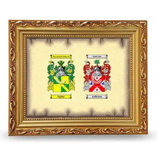 Anniversary Framed - Gold