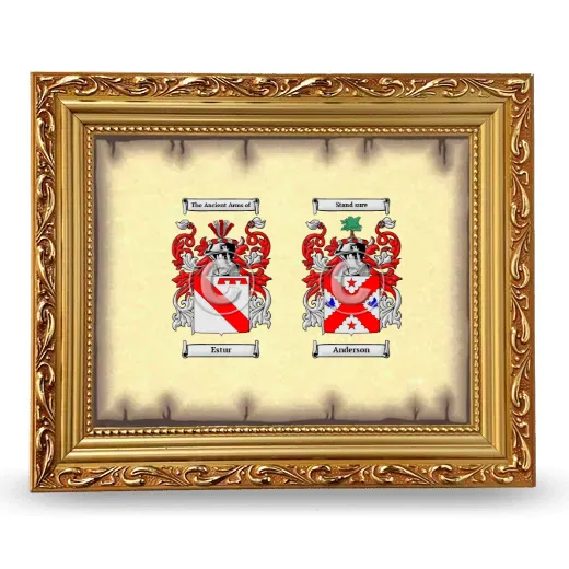 Anniversary Framed - Gold