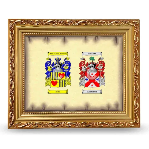 Anniversary Framed - Gold