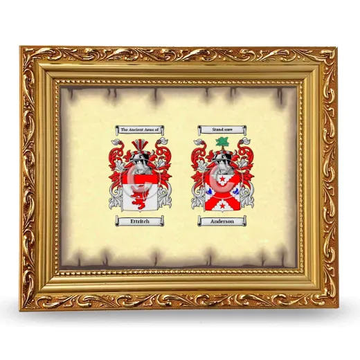 Anniversary Framed - Gold