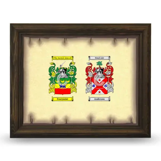 Anniversary Framed - Brown