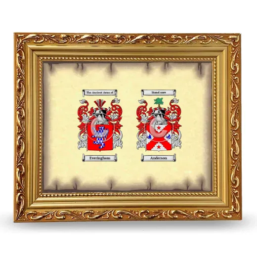 Anniversary Framed - Gold