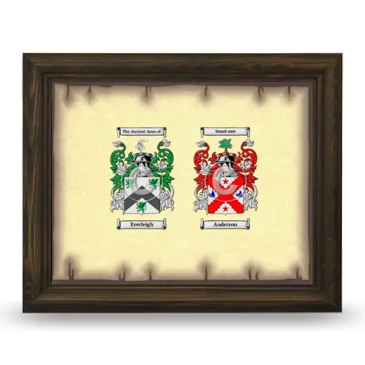 Anniversary Framed - Brown