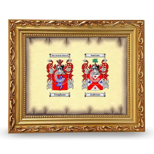 Anniversary Framed - Gold