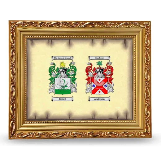 Anniversary Framed - Gold