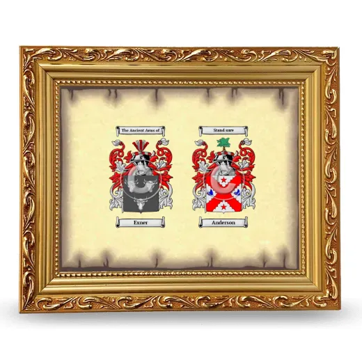 Anniversary Framed - Gold