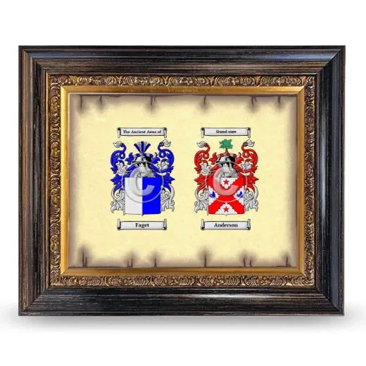 Anniversary Framed - Heirloom