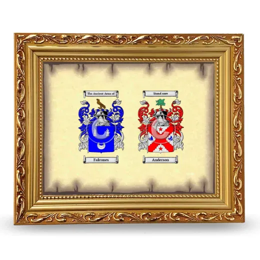 Anniversary Framed - Gold