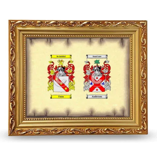 Anniversary Framed - Gold