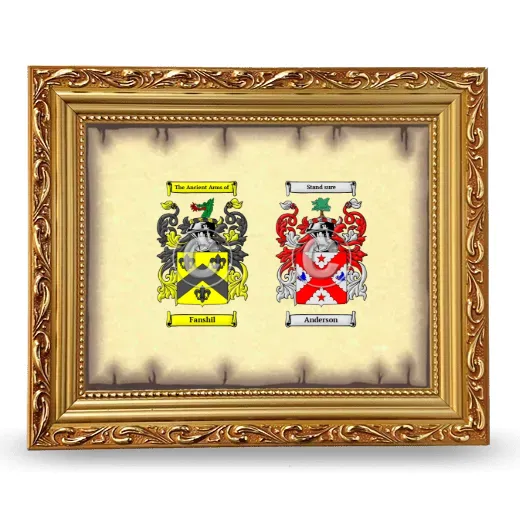 Anniversary Framed - Gold