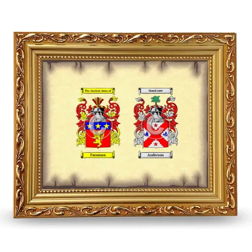 Anniversary Framed - Gold