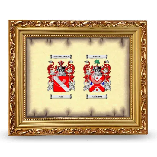 Anniversary Framed - Gold