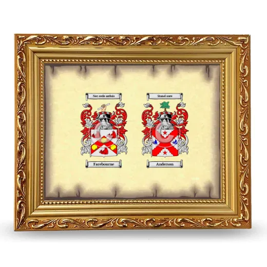 Anniversary Framed - Gold