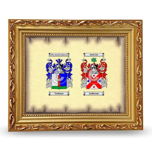 Anniversary Framed - Gold