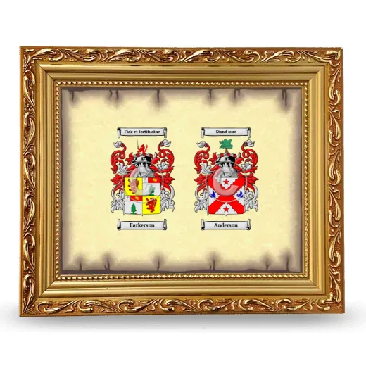 Anniversary Framed - Gold