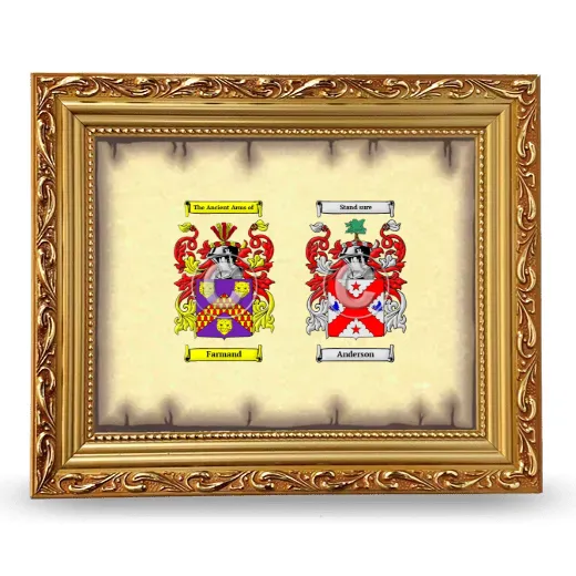 Anniversary Framed - Gold