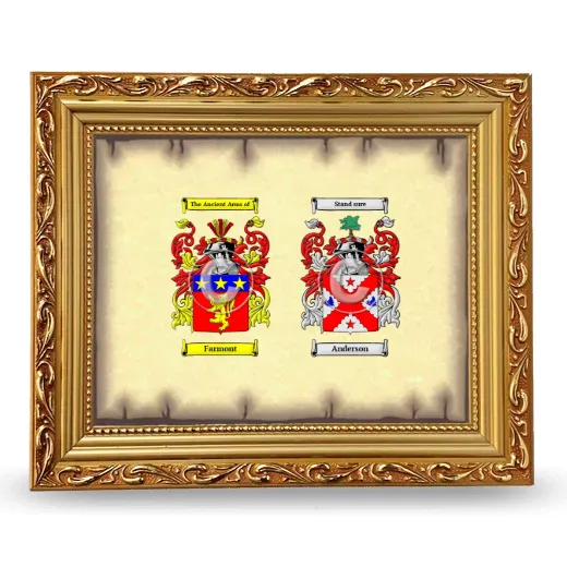 Anniversary Framed - Gold