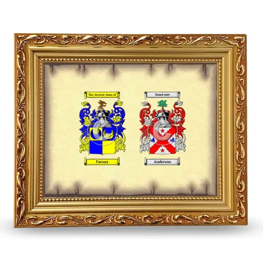 Anniversary Framed - Gold