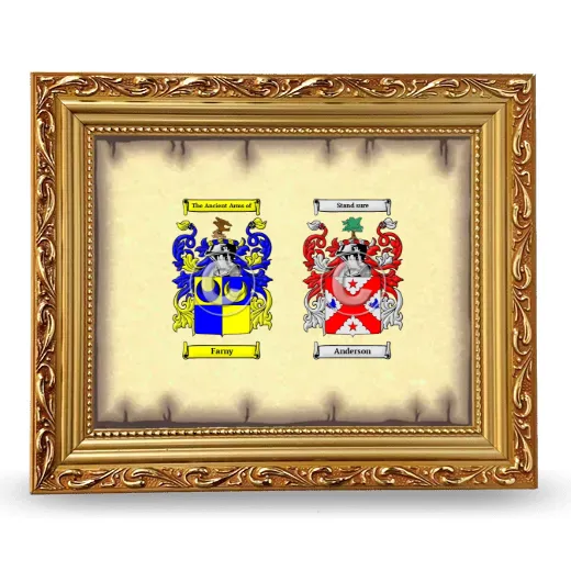 Anniversary Framed - Gold