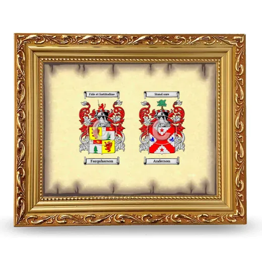 Anniversary Framed - Gold