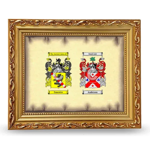 Anniversary Framed - Gold