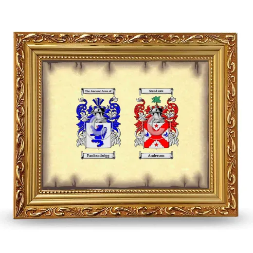 Anniversary Framed - Gold