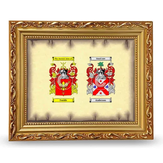 Anniversary Framed - Gold