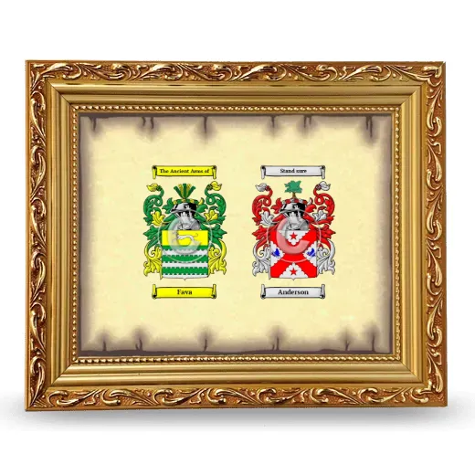 Anniversary Framed - Gold