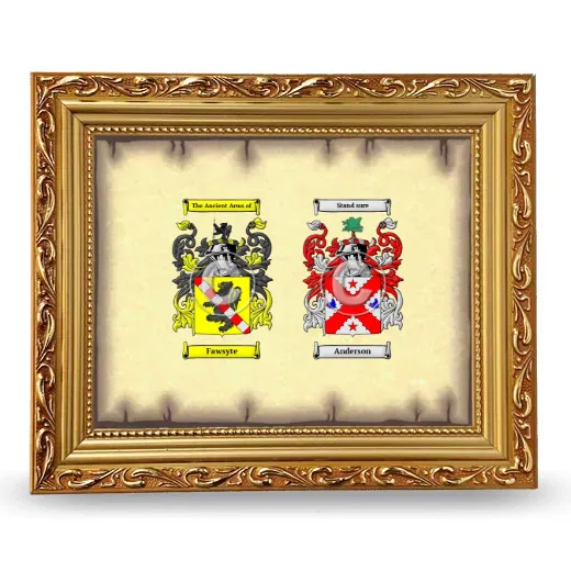 Anniversary Framed - Gold