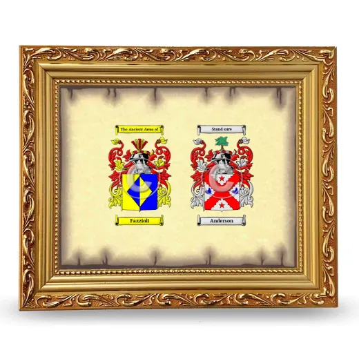 Anniversary Framed - Gold