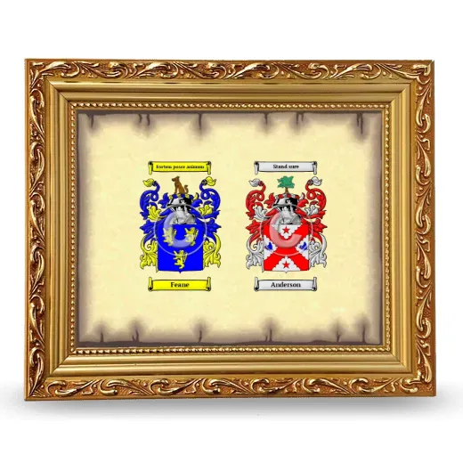 Anniversary Framed - Gold