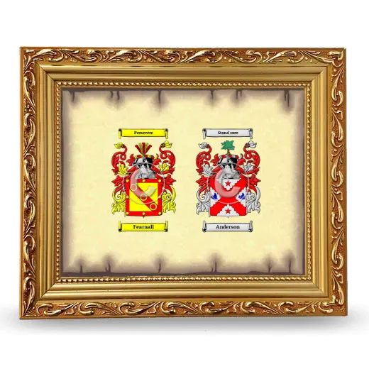 Anniversary Framed - Gold