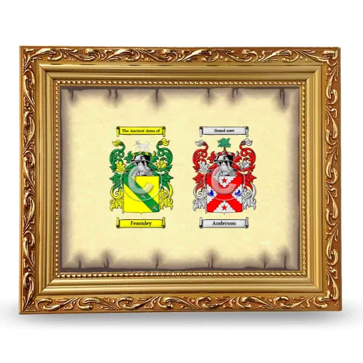 Anniversary Framed - Gold