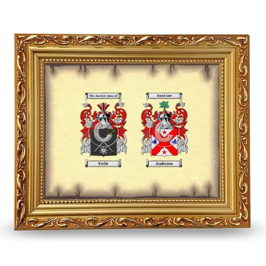 Anniversary Framed - Gold