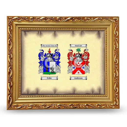 Anniversary Framed - Gold