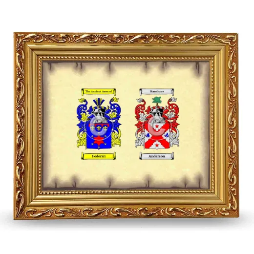 Anniversary Framed - Gold