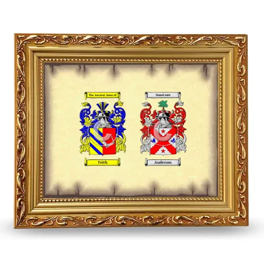 Anniversary Framed - Gold