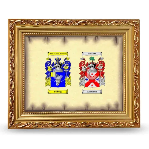 Anniversary Framed - Gold