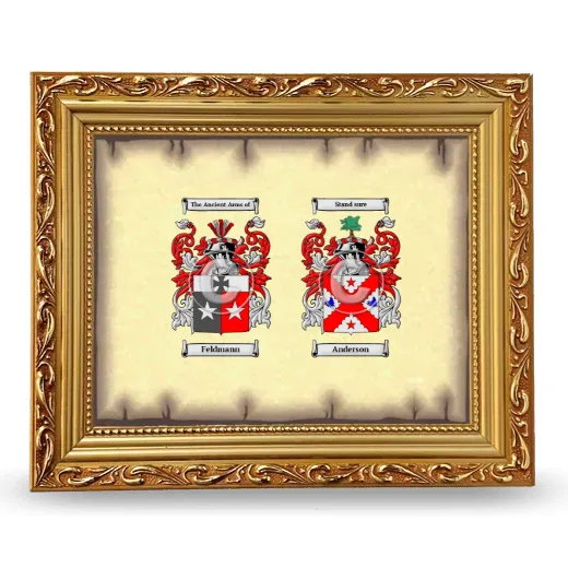 Anniversary Framed - Gold