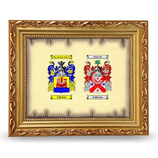 Anniversary Framed - Gold