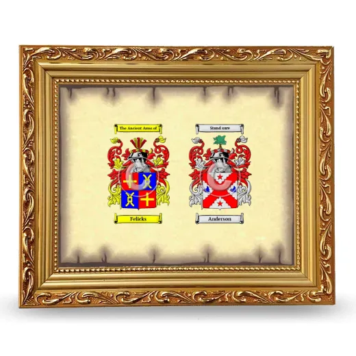 Anniversary Framed - Gold