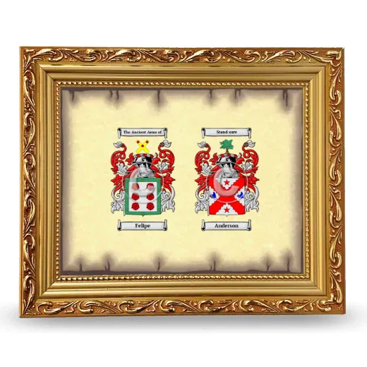 Anniversary Framed - Gold