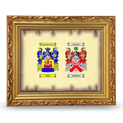 Anniversary Framed - Gold