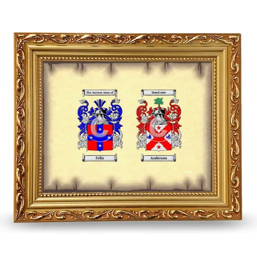 Anniversary Framed - Gold