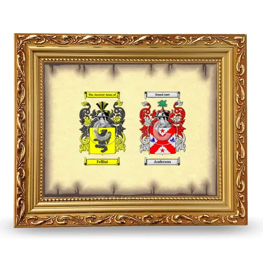 Anniversary Framed - Gold