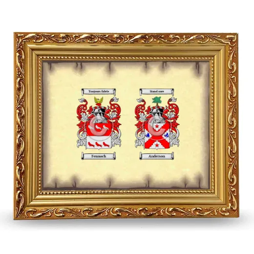 Anniversary Framed - Gold