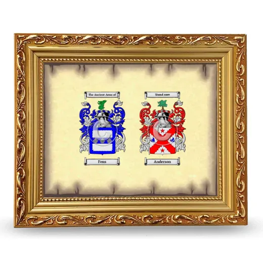 Anniversary Framed - Gold