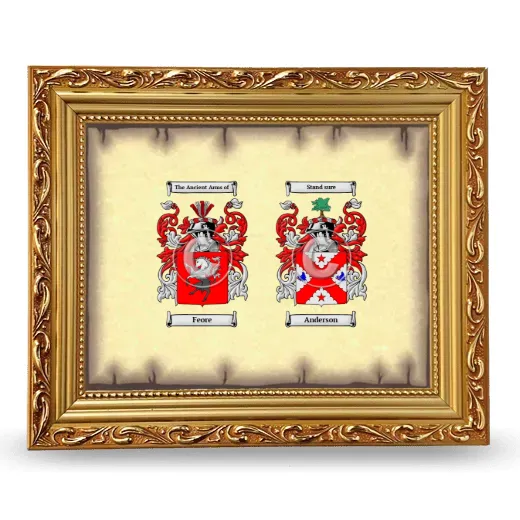 Anniversary Framed - Gold